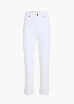 Abigail Stretch Jean in White