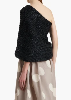 Addison Shawl in Black