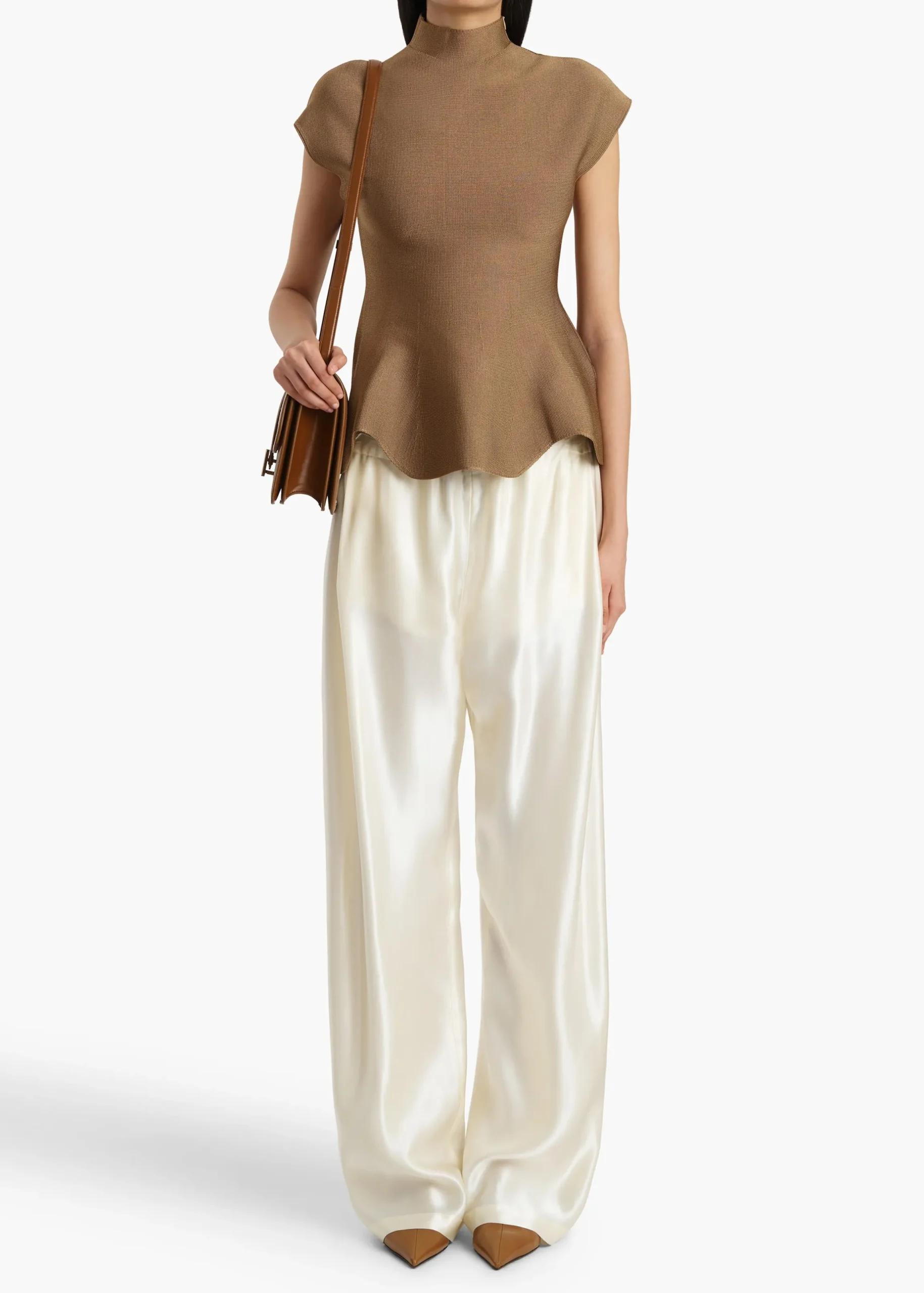 Andra Top in Carob