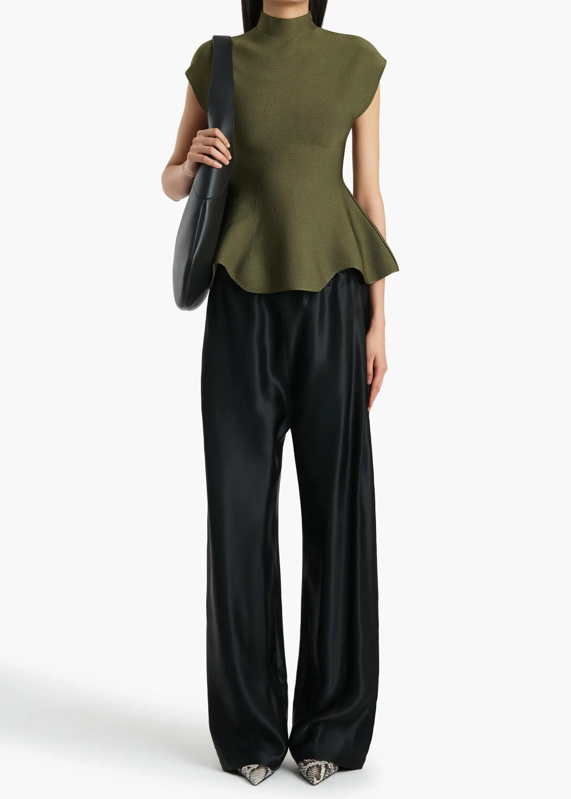Andra Top in Olive