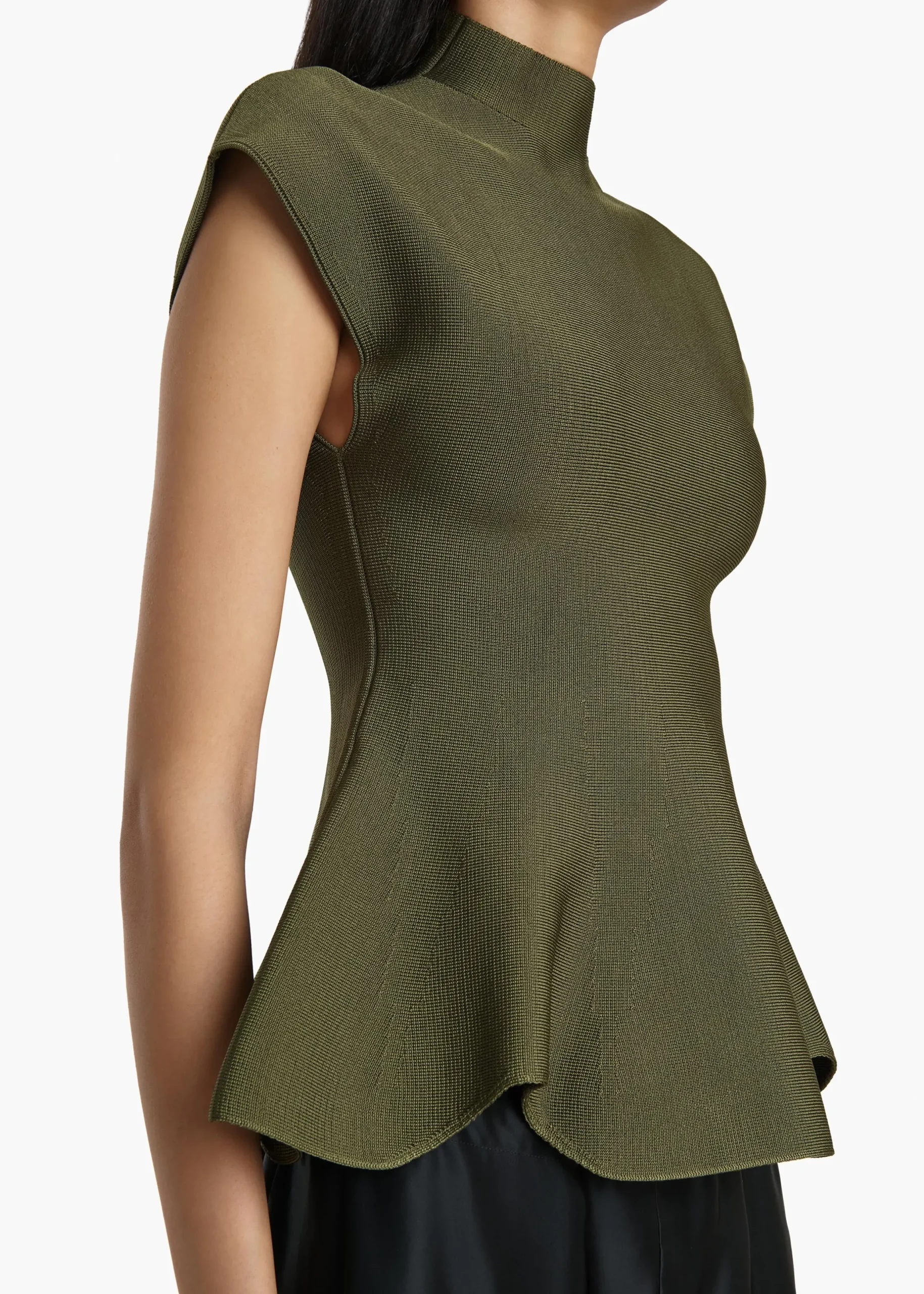 Andra Top in Olive