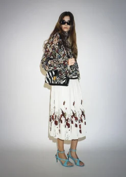 Anya Skirt in Cream Multi