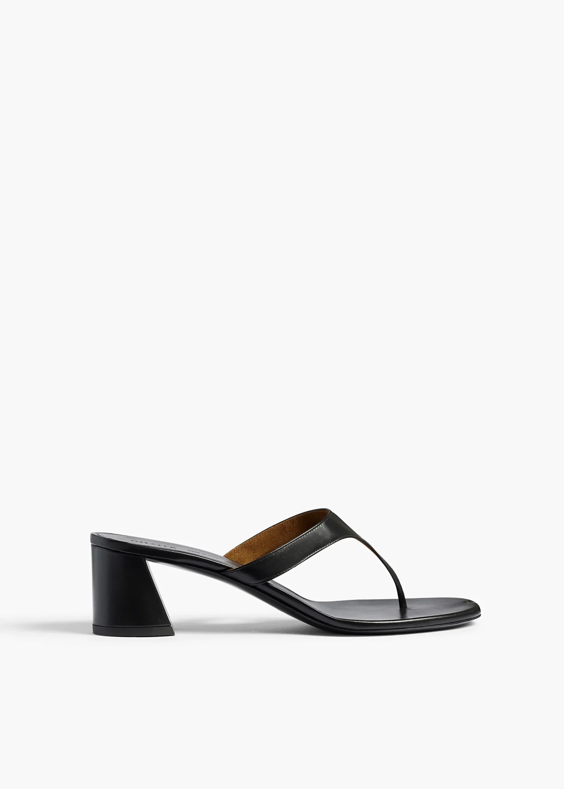 Archer Sandal in Black Leather