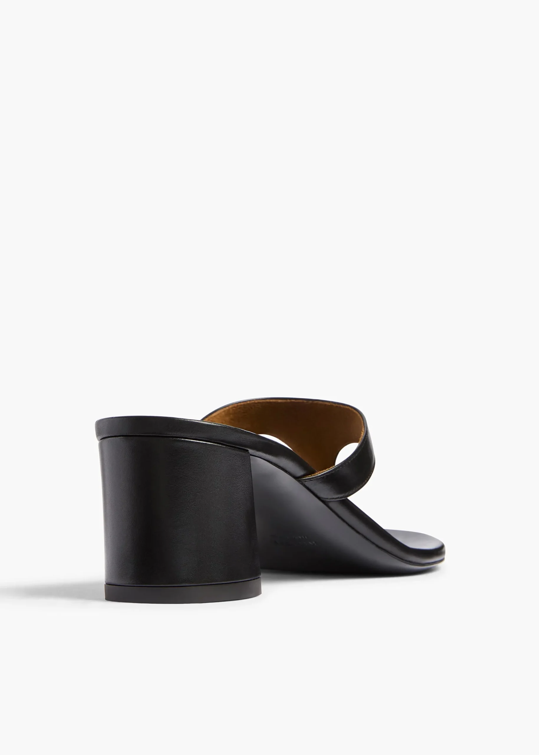 Archer Sandal in Black Leather