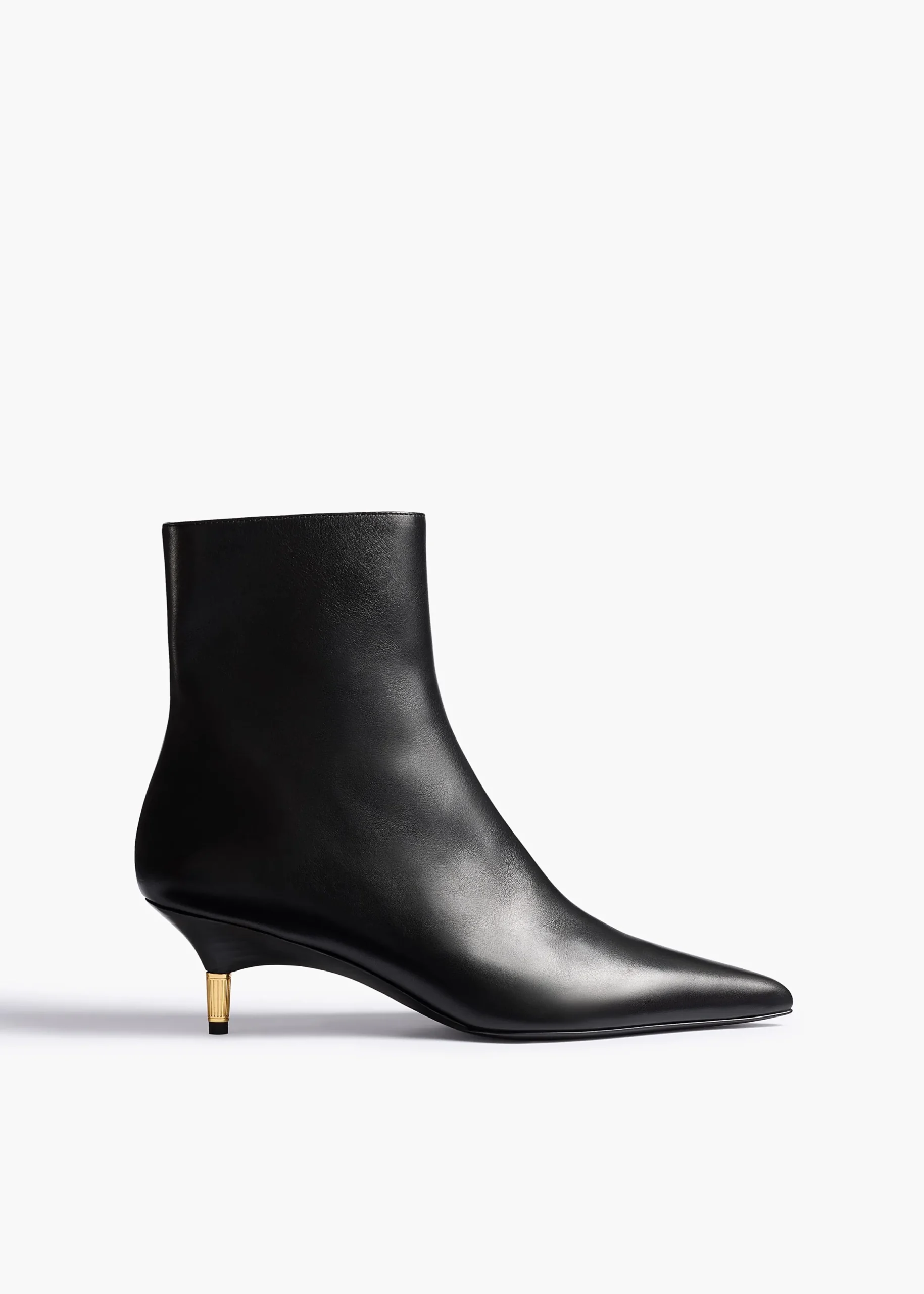 Bella Ankle Boot in Black Leather