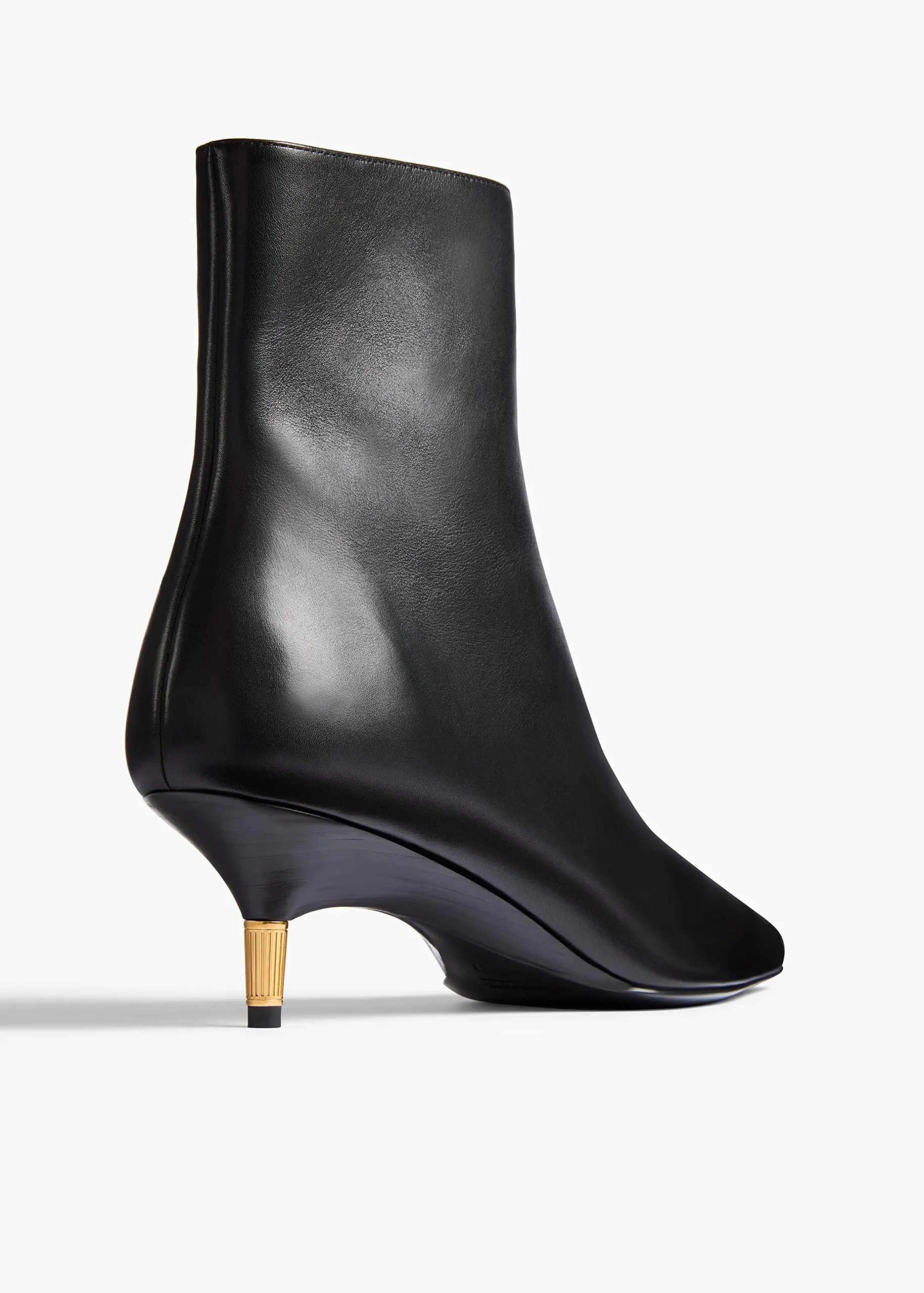 Bella Ankle Boot in Black Leather