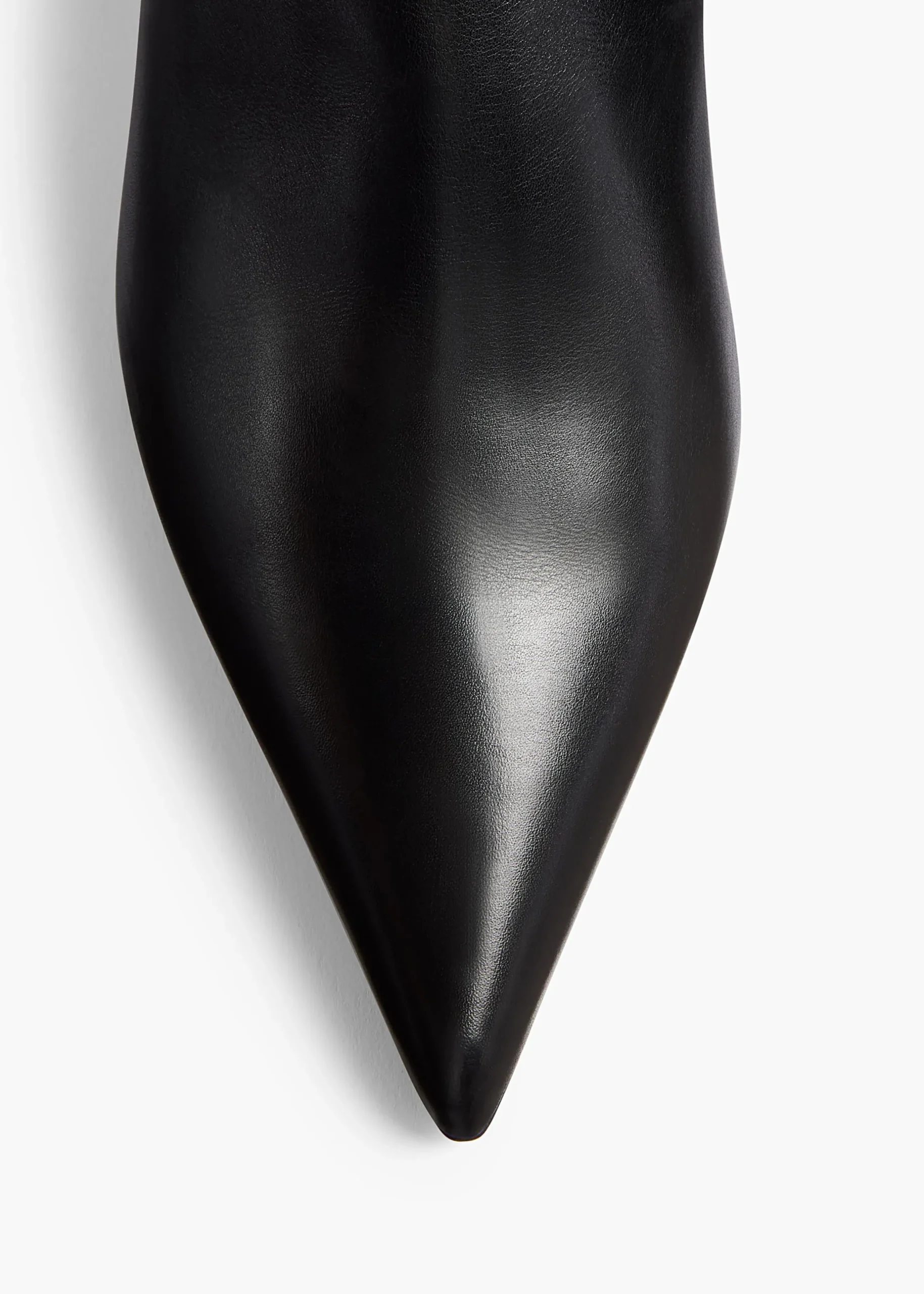 Bella Ankle Boot in Black Leather