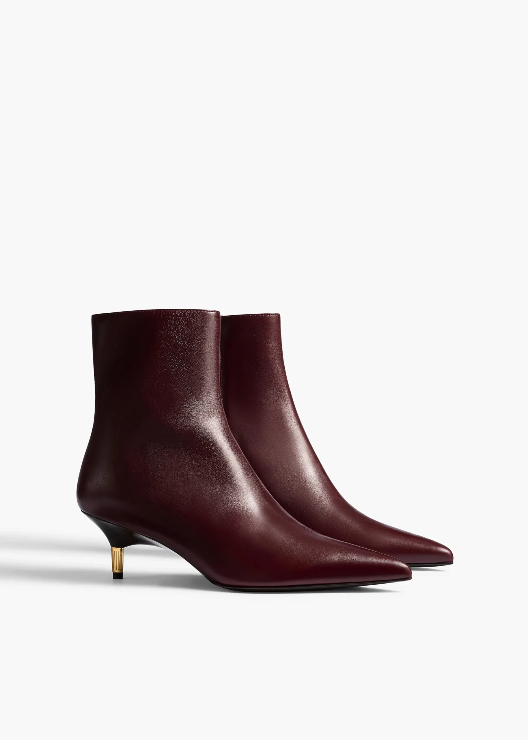 Bella Ankle Boot in Bordeaux Vintage Calf Leather