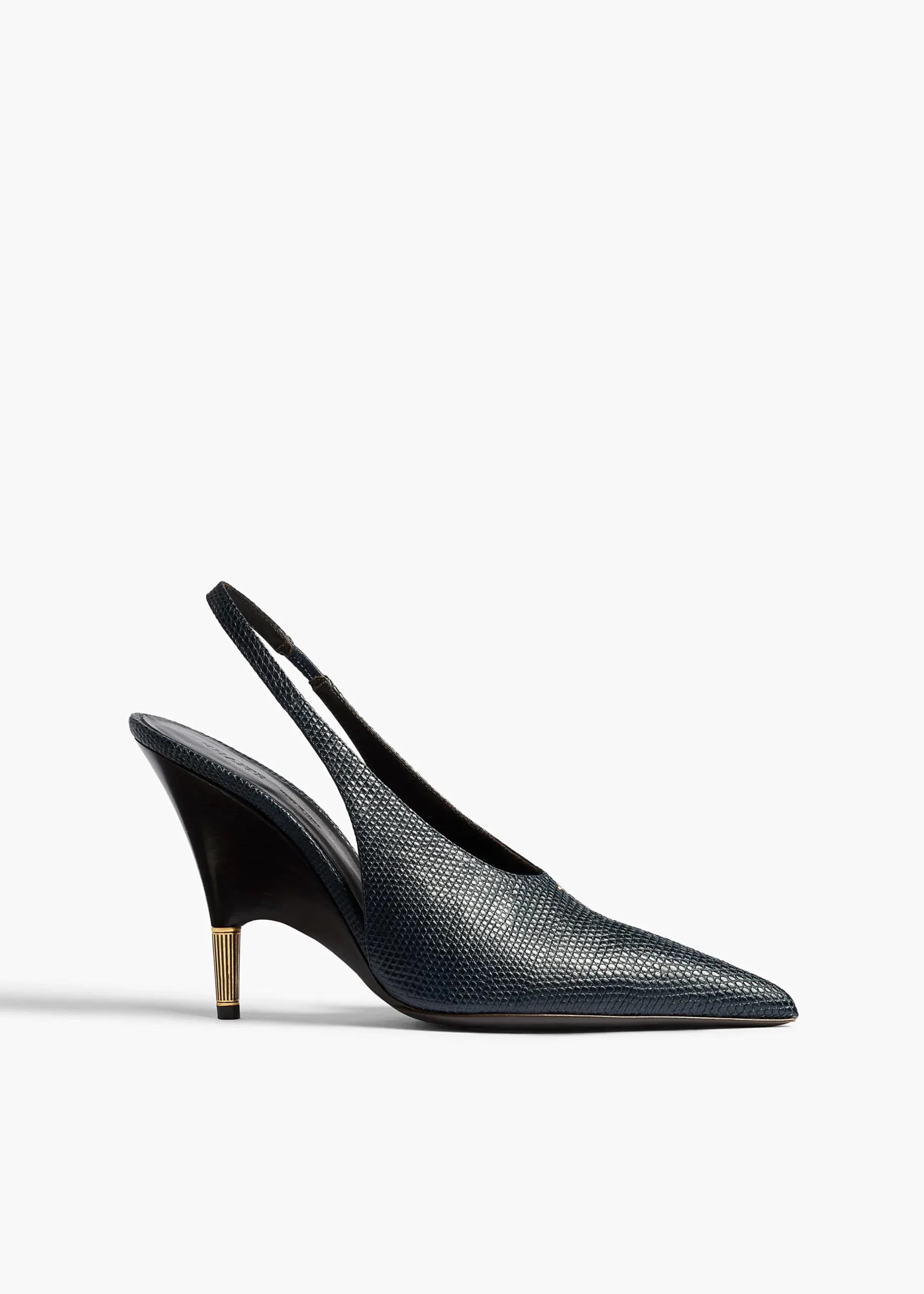 Bella Pump in Midnight Lizard