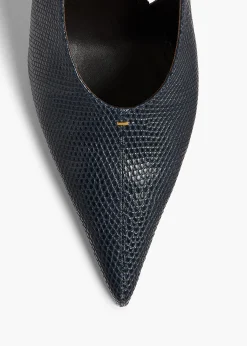 Bella Pump in Midnight Lizard