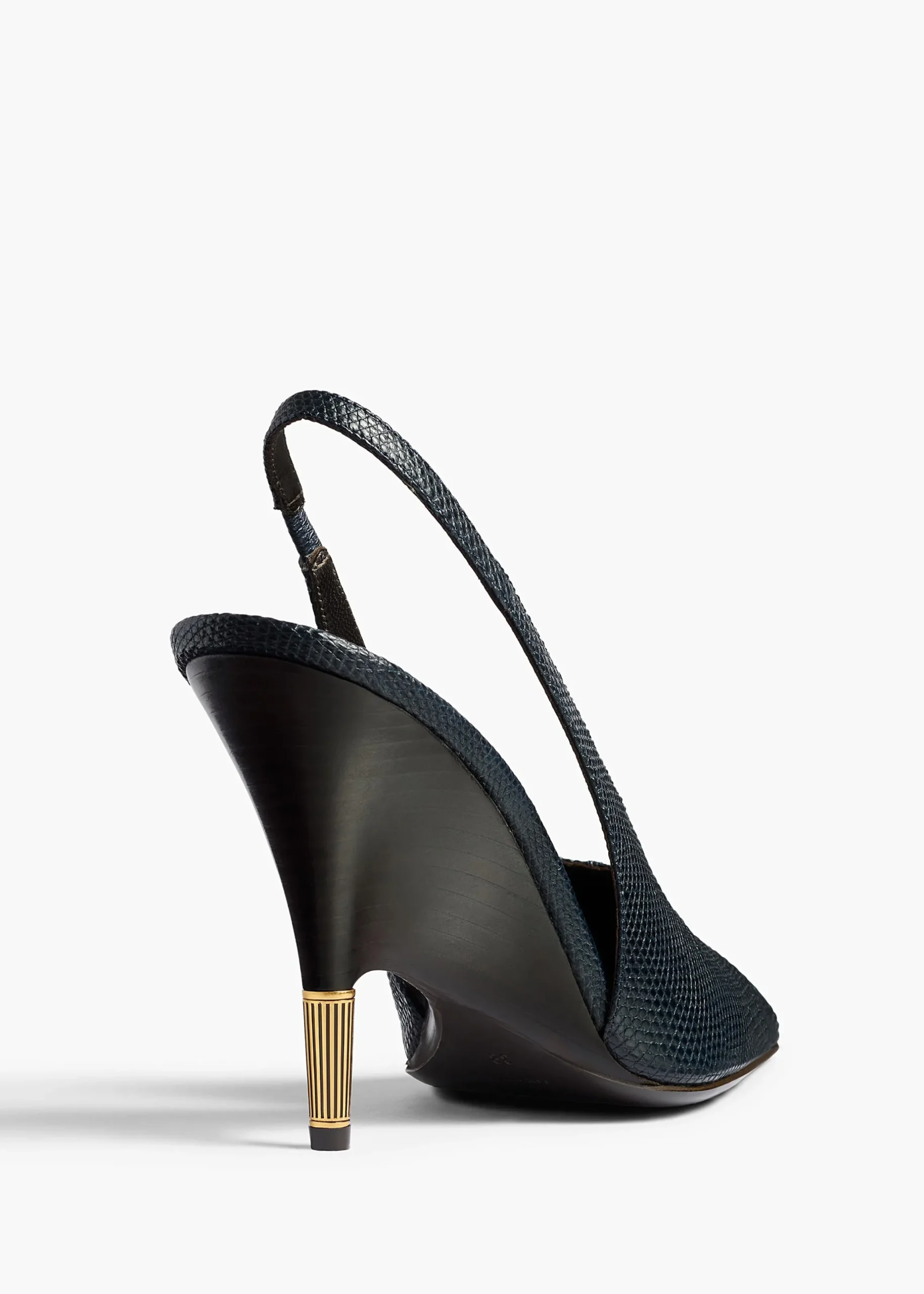 Bella Pump in Midnight Lizard