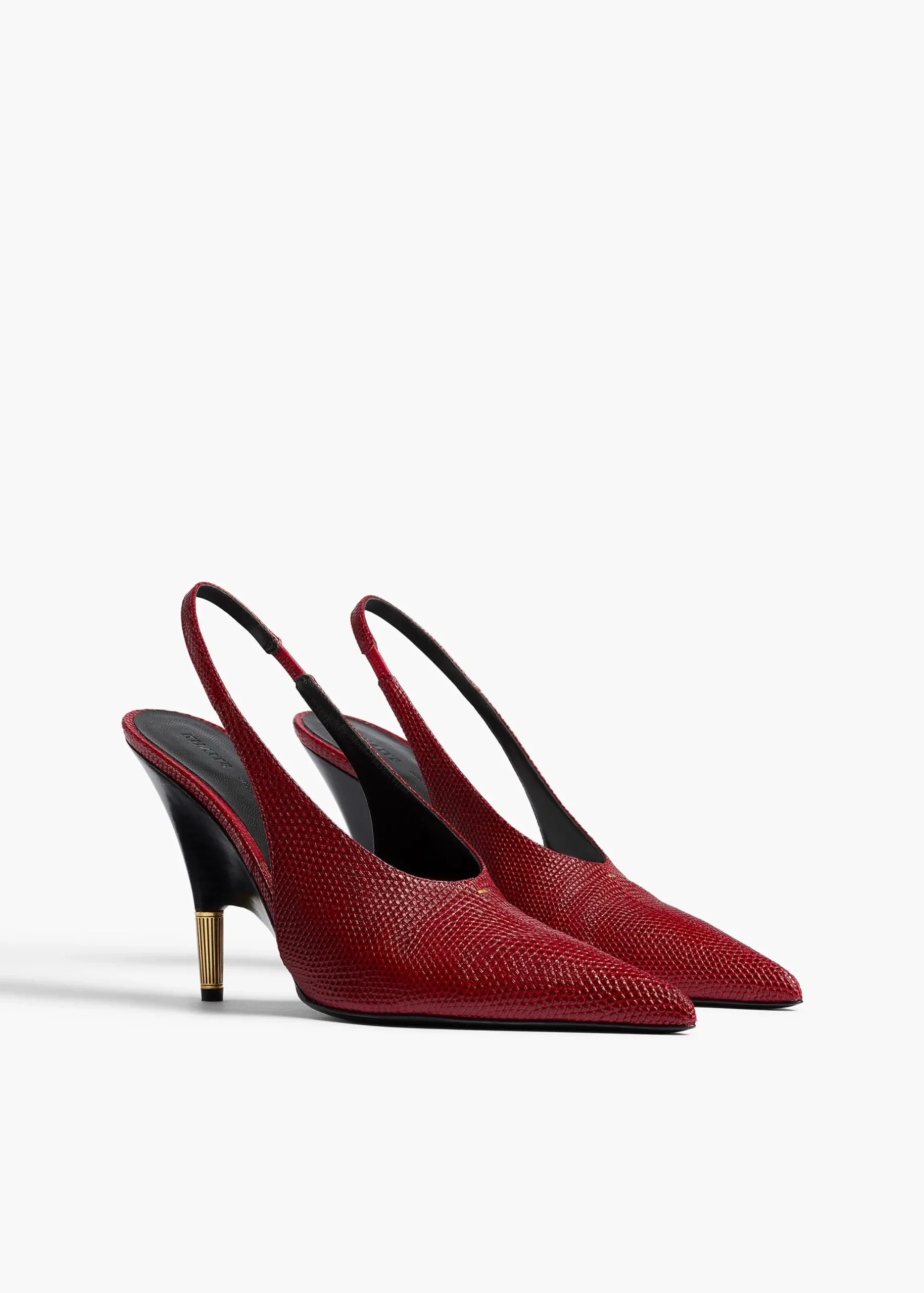 Bella Pump in Ruby Lizard