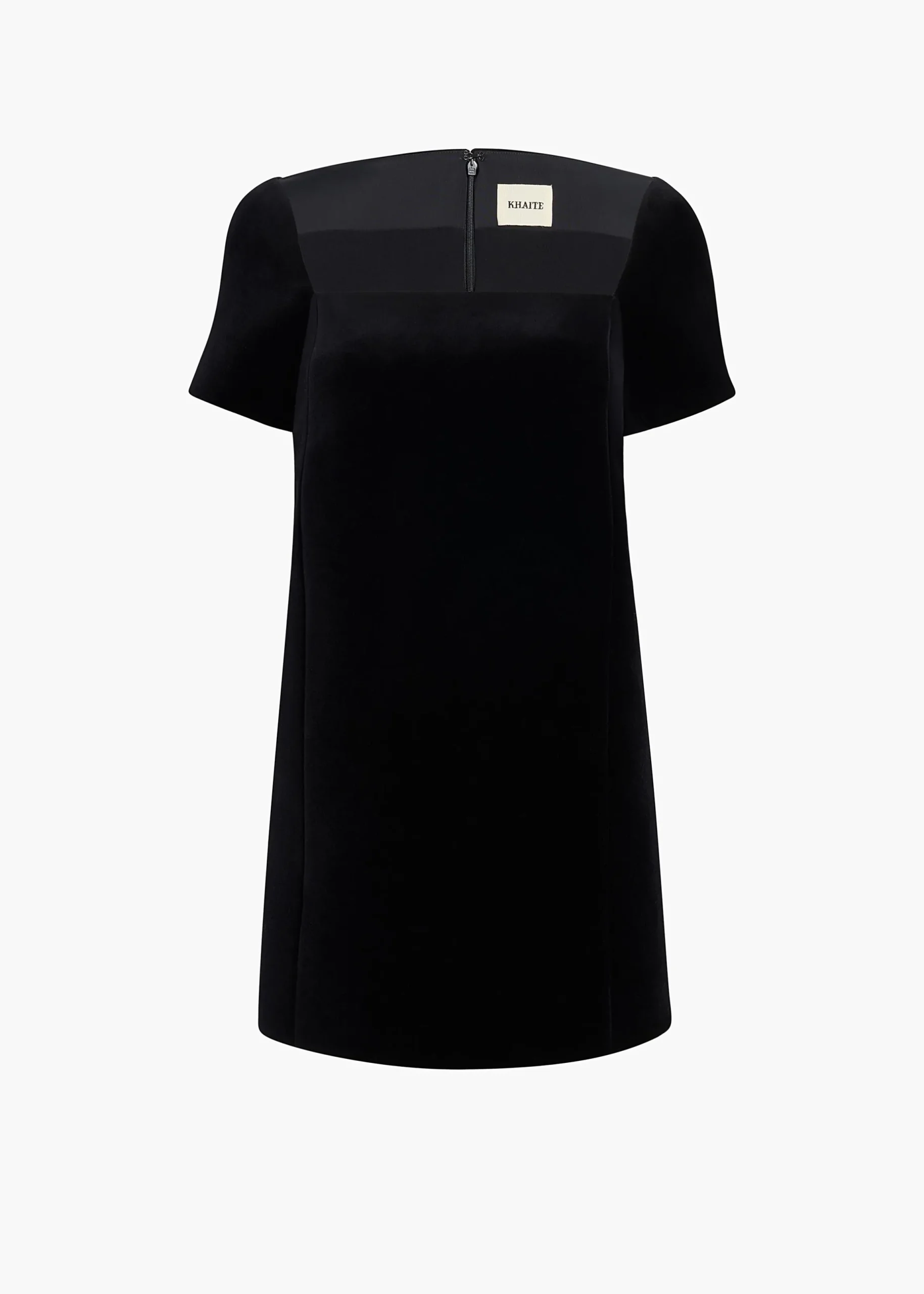 Benji Dress in Black Velvet