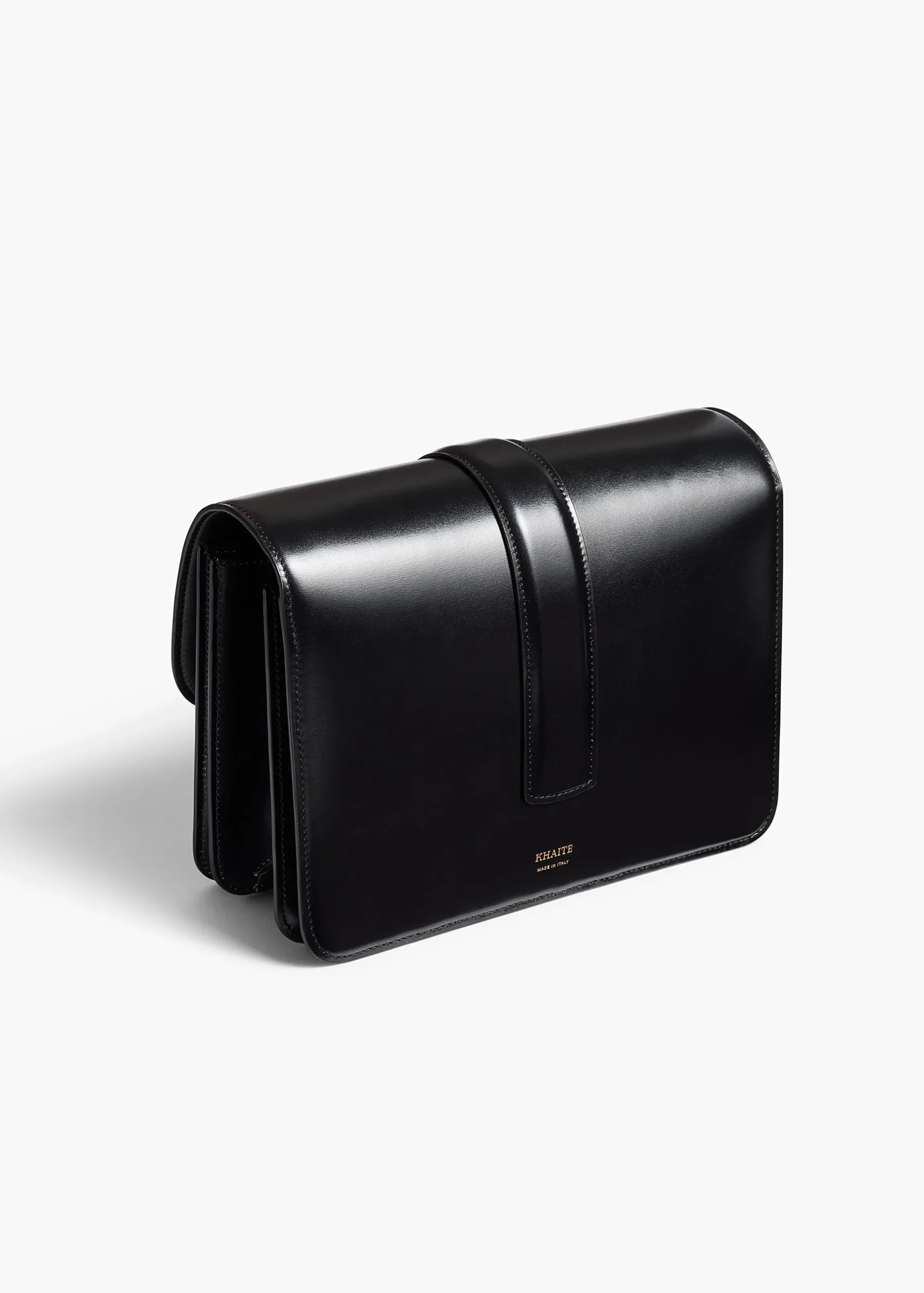 Blake Crossbody Bag in Black Leather