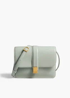 Blake Crossbody Bag in Eucalyptus Leather