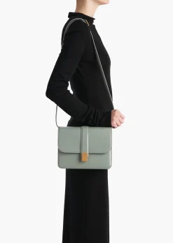 Blake Crossbody Bag in Eucalyptus Leather