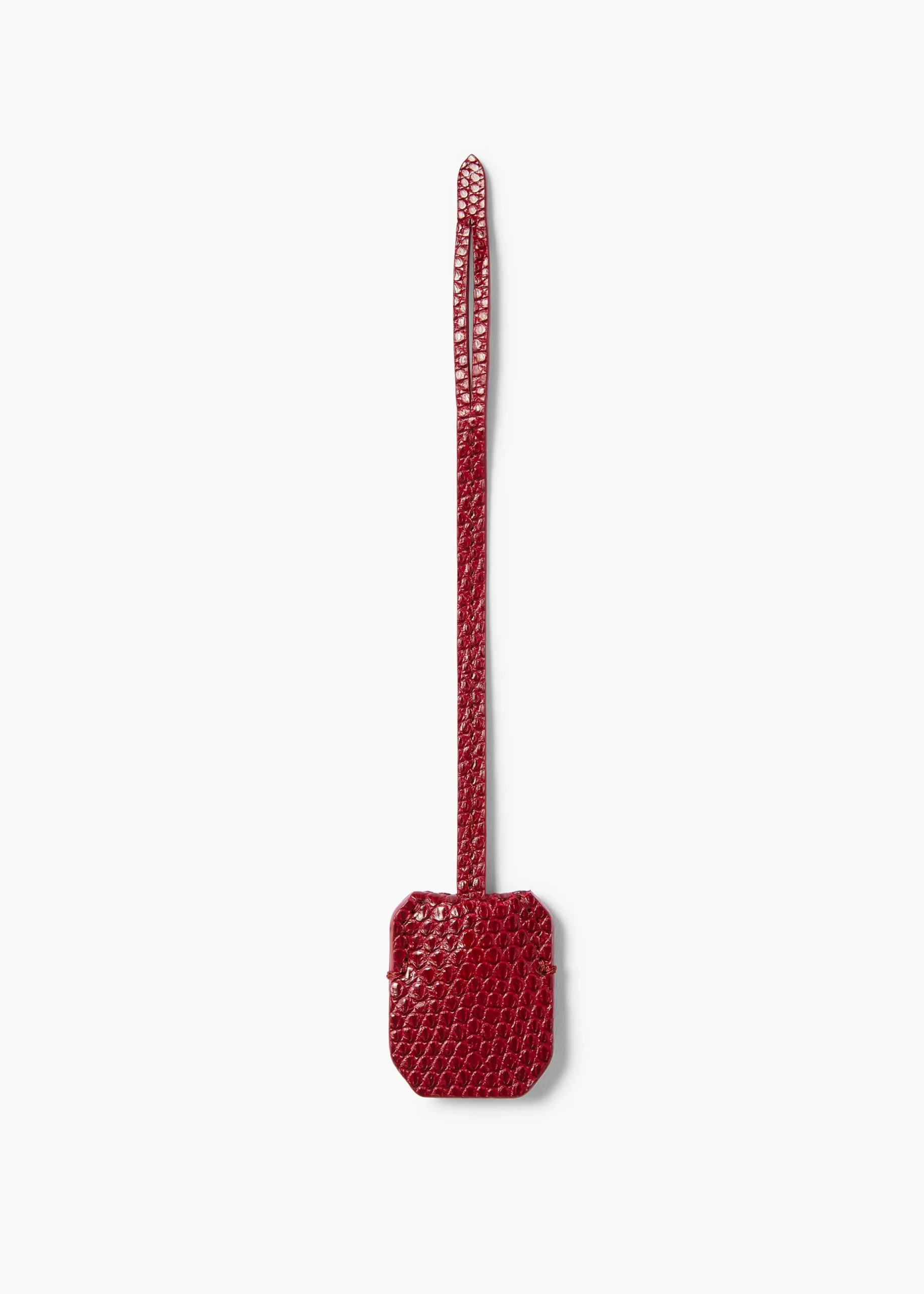 Blake Crossbody Bag in Ruby Lizard