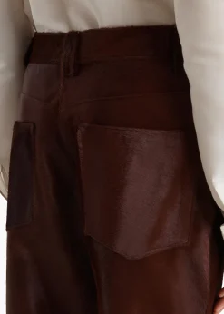 Callum Pant in Bordeaux Haircalf