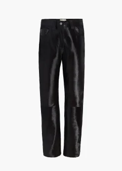 Callum Pant in Chocolate Haircalf
