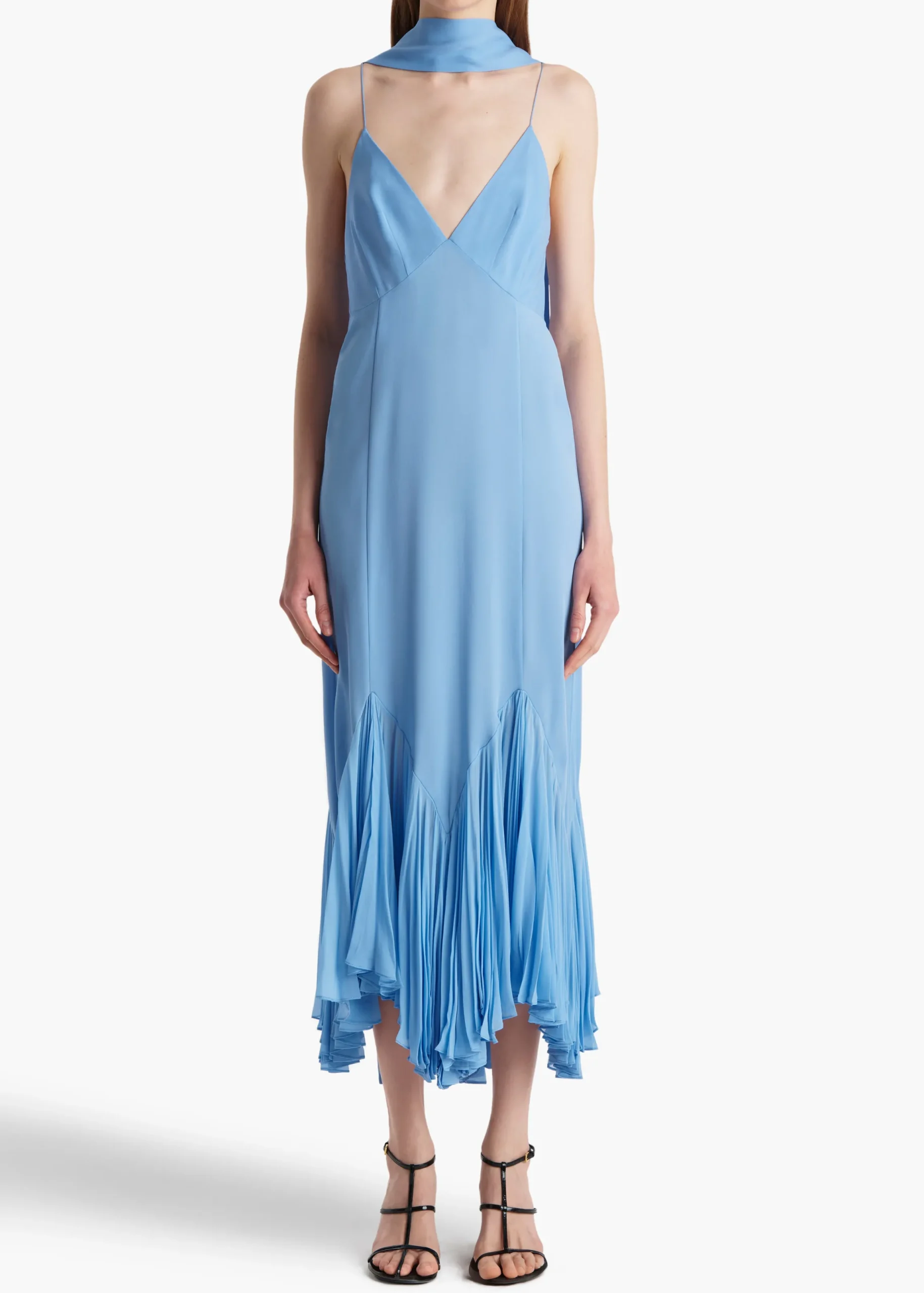 Candita Dress in Cornflower Blue