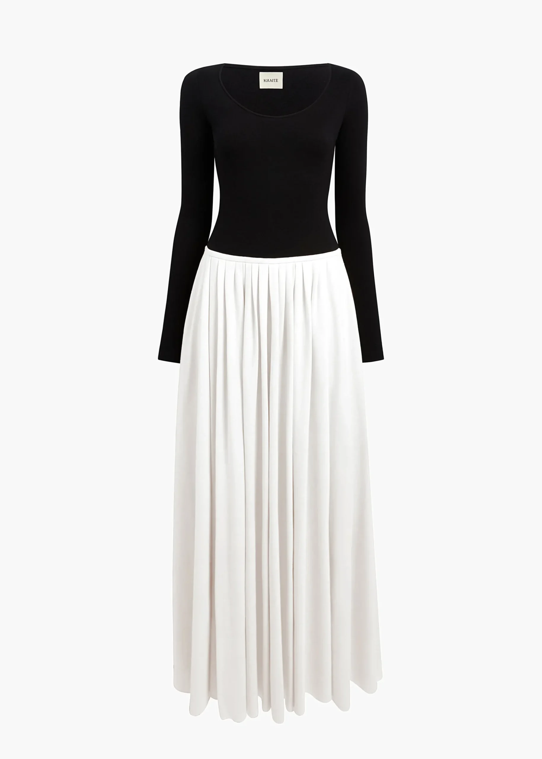 Carlotta Dress in Black and White