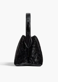 Cate Bag in Black Alligator