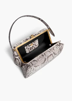 Cate Bag in Natural Python