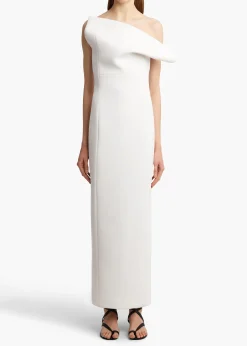 Cato Dress in Chalk