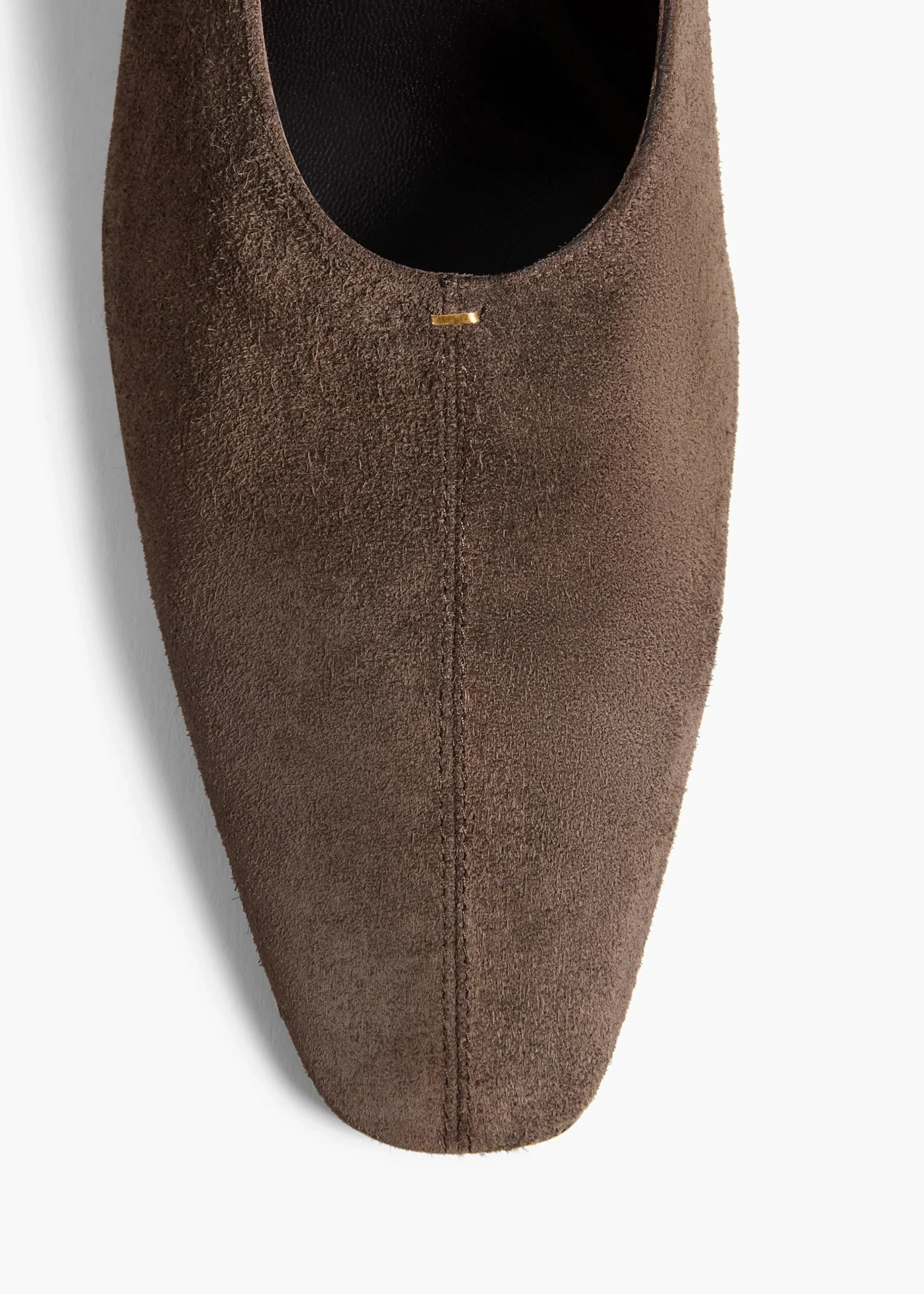 Cecilia Pump in Sable Suede