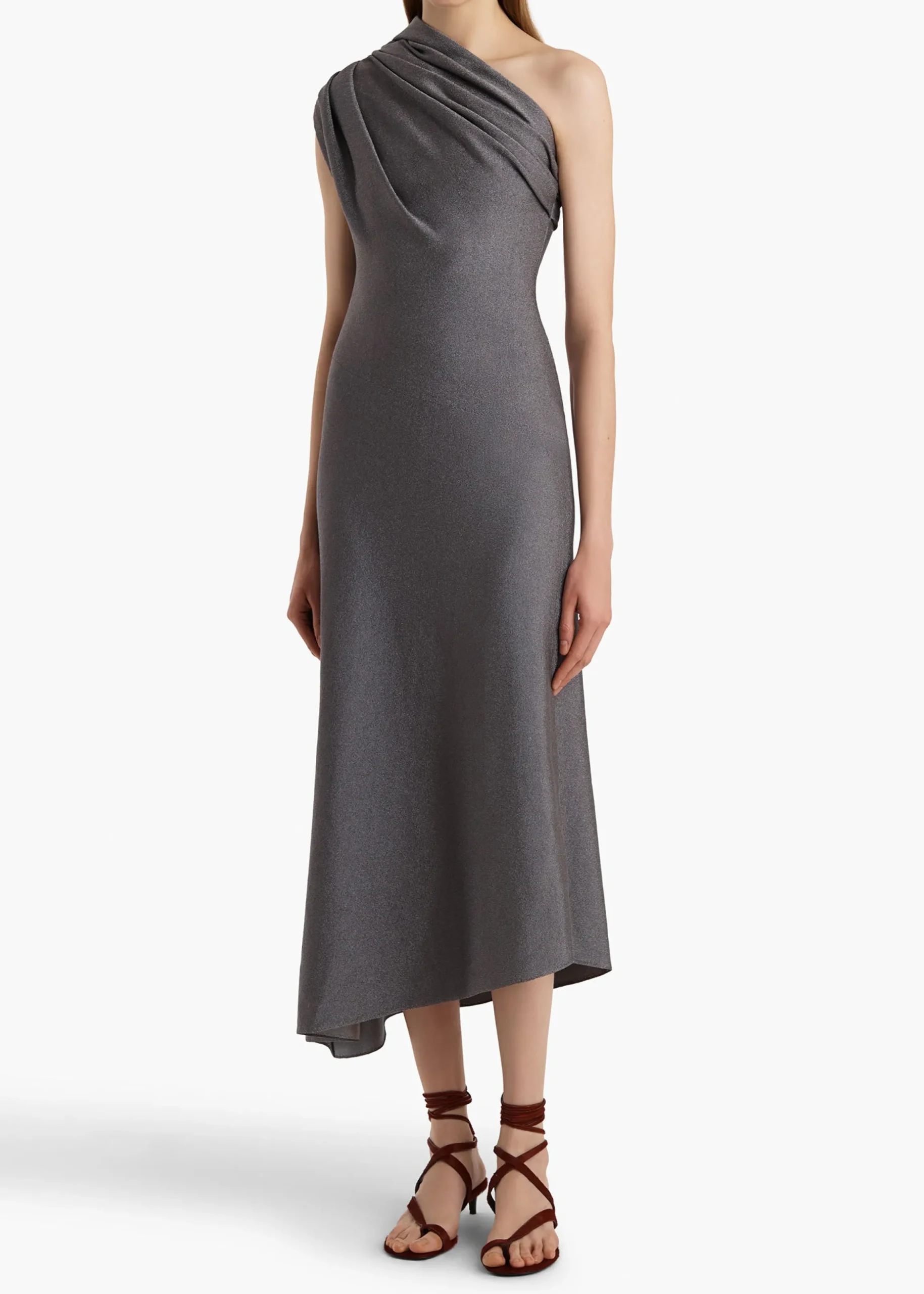 Coast Dress in Gunmetal