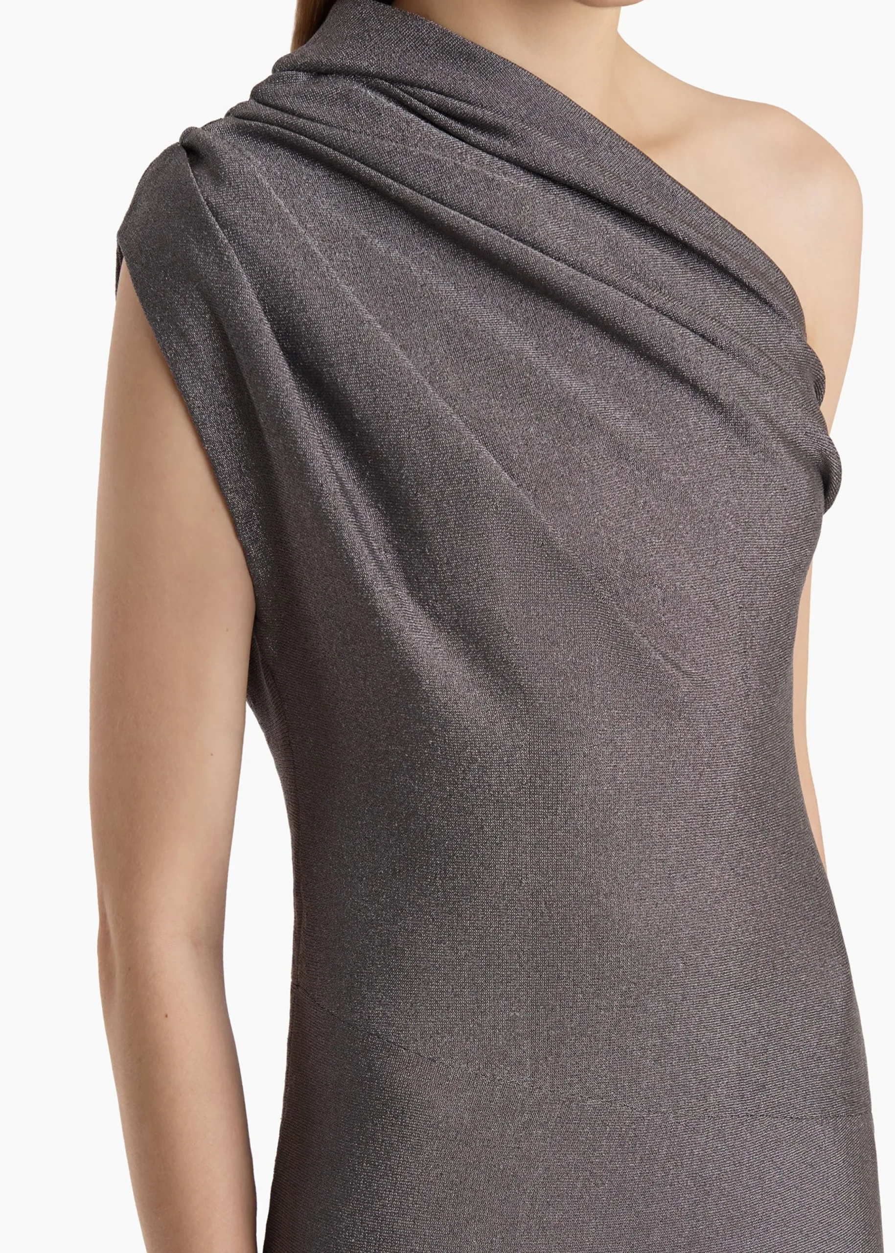 Coast Dress in Gunmetal