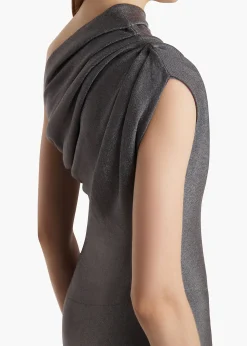 Coast Dress in Gunmetal