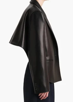 Comair Jacket in Black Leather