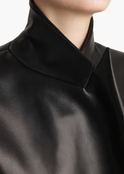 Comair Jacket in Black Leather