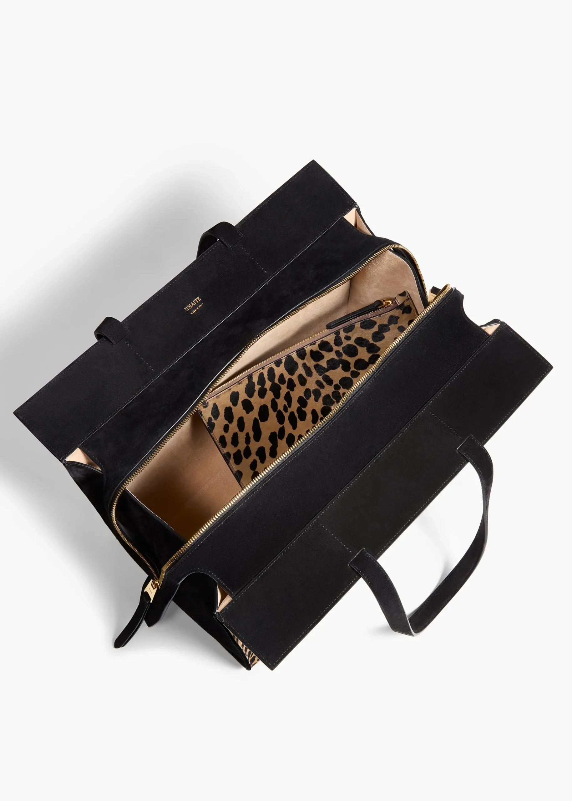 Crosby Bag in Hyena Print Haircalf