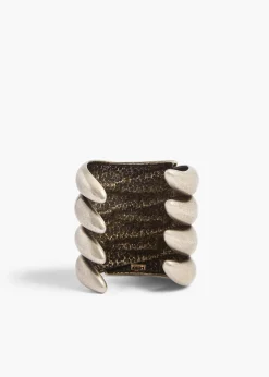 Cyclone Bracelet in Antique Silver