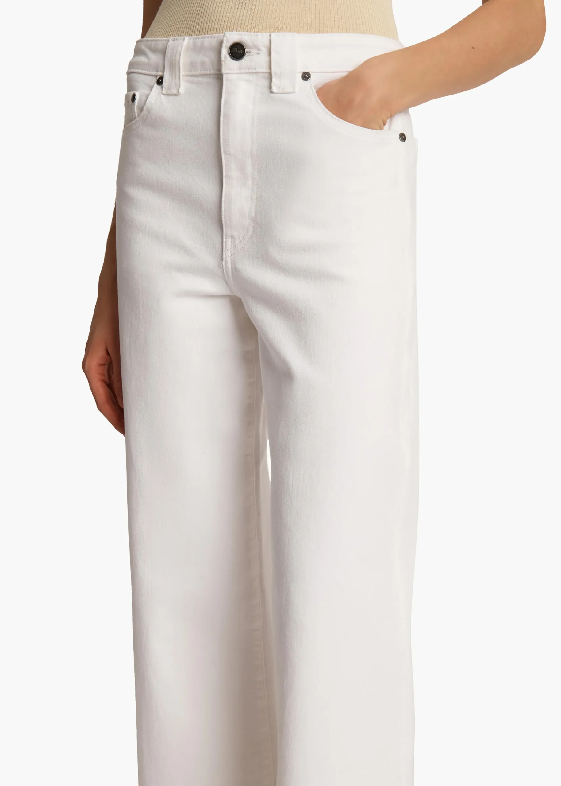 Dane Stretch Jean in White