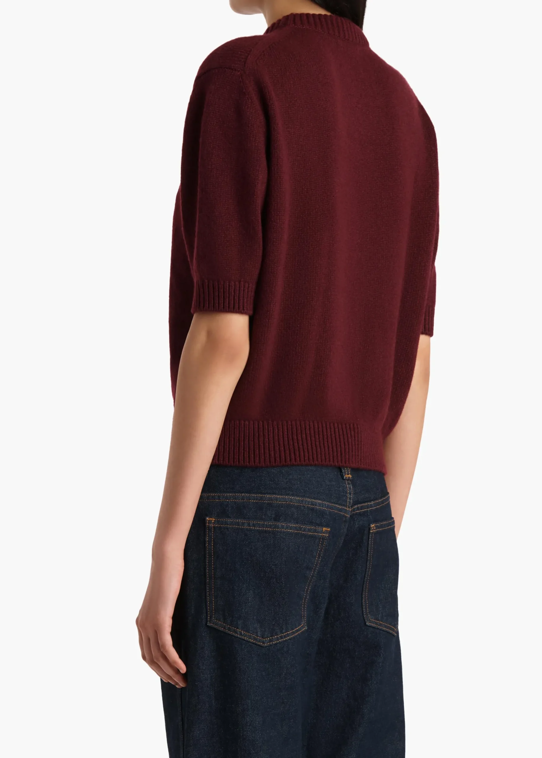 Davin Sweater in Eggplant