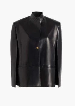 Dolso Jacket in Black Leather