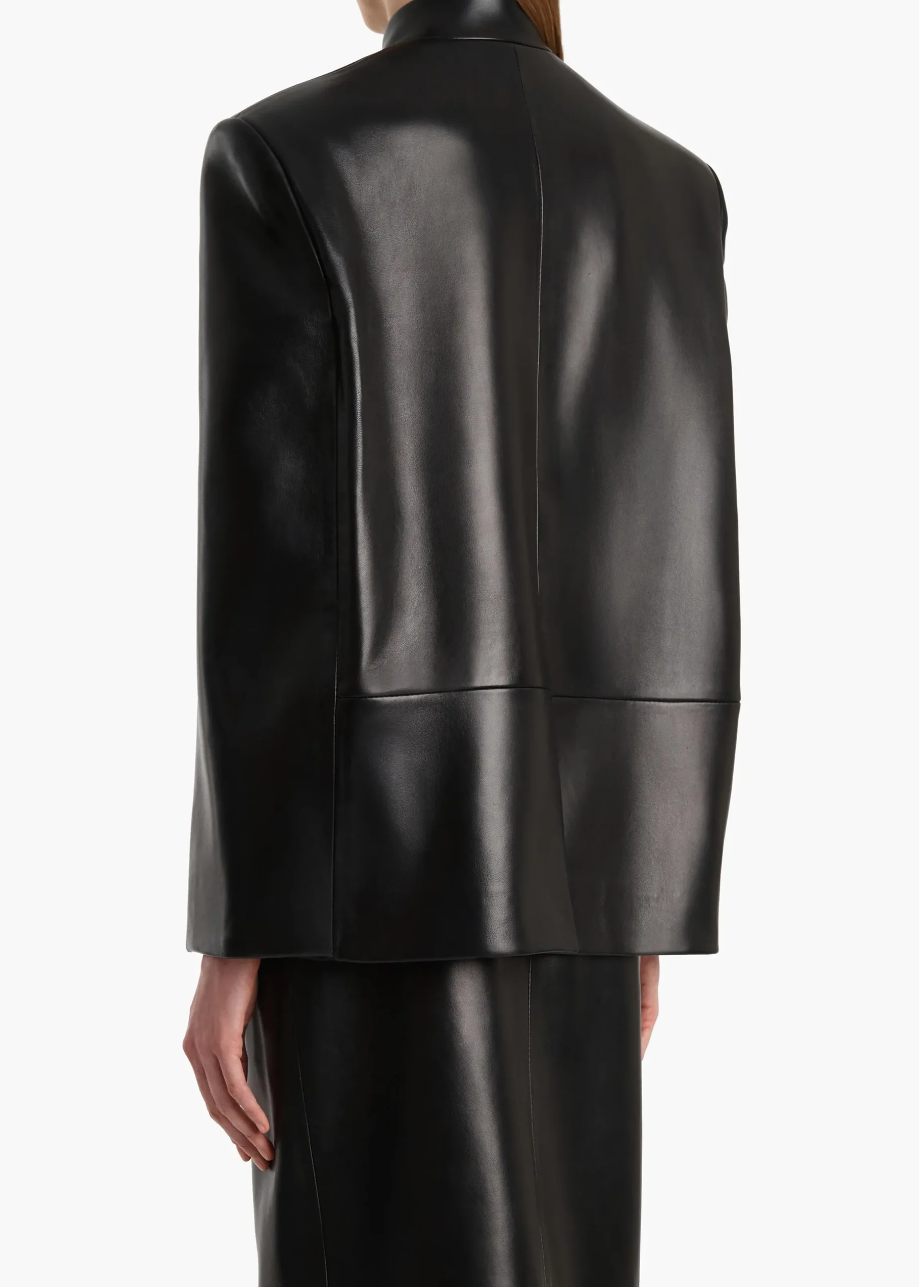 Dolso Jacket in Black Leather