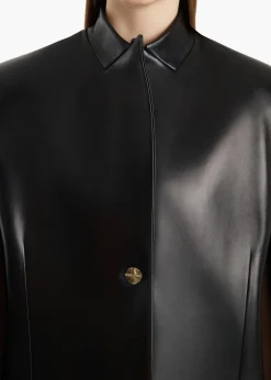 Dolso Jacket in Black Leather
