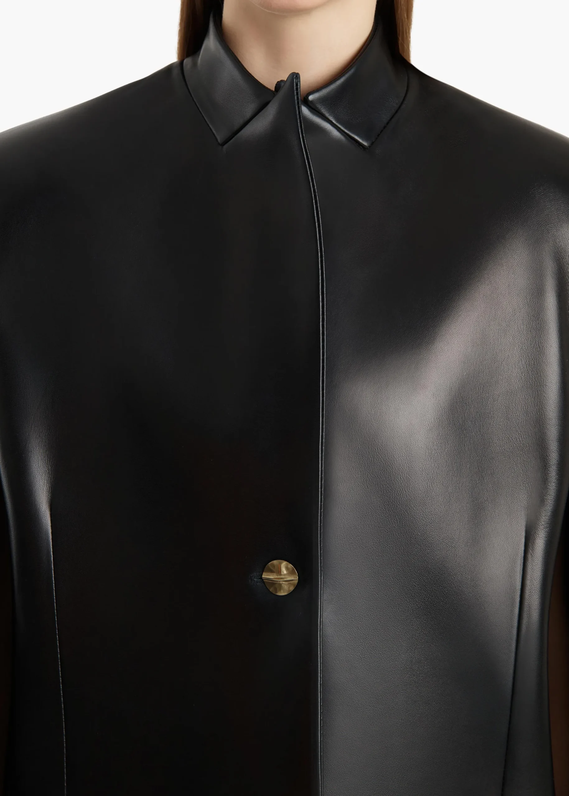 Dolso Jacket in Black Leather