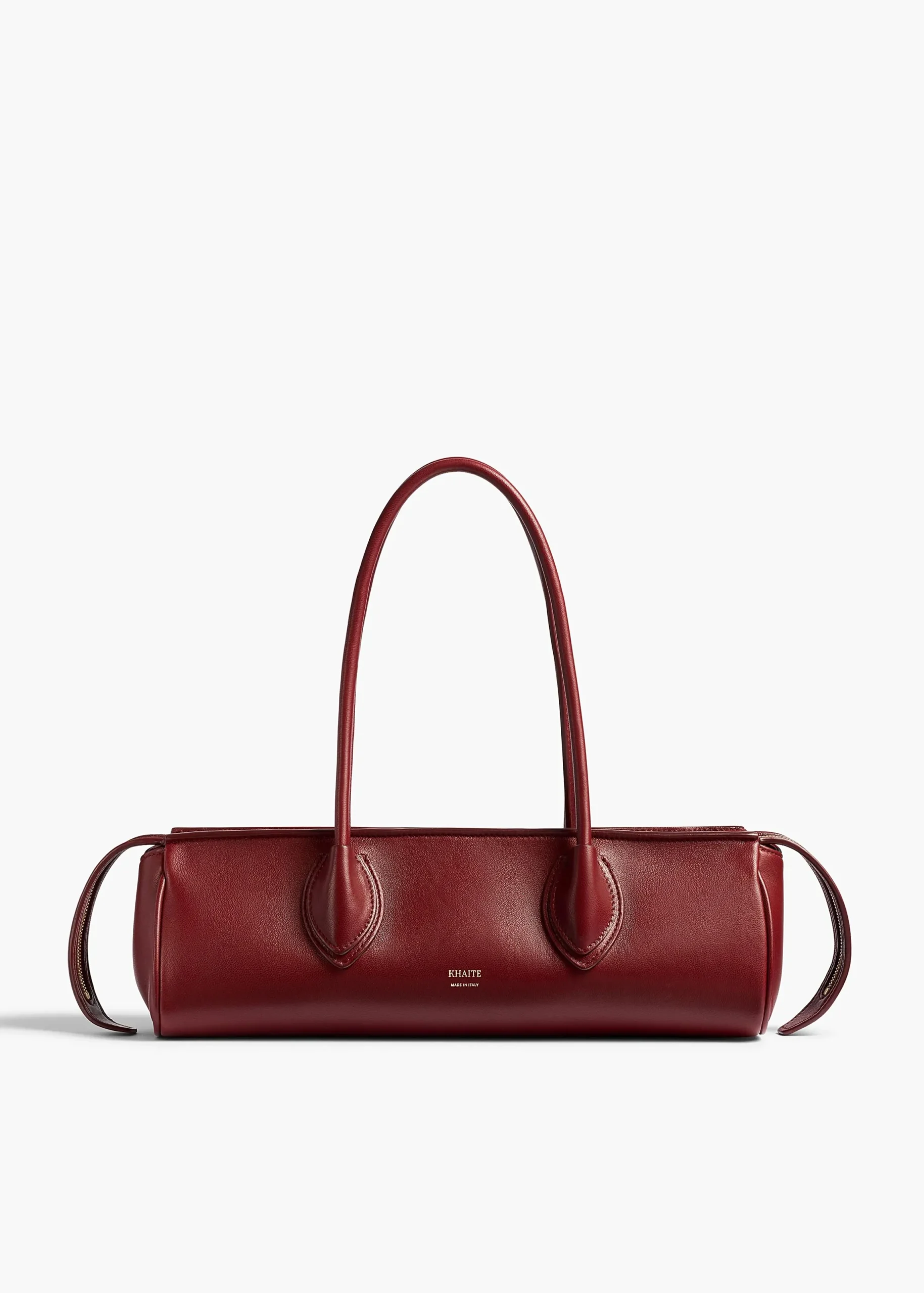 Donna Shoulder Bag in Oxblood Leather