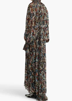 Edgar Dress in Black Multi