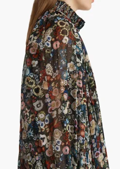 Edgar Dress in Black Multi