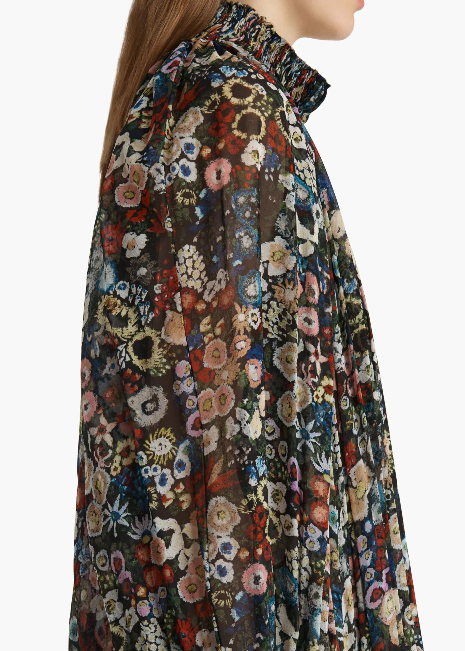 Edgar Dress in Black Multi