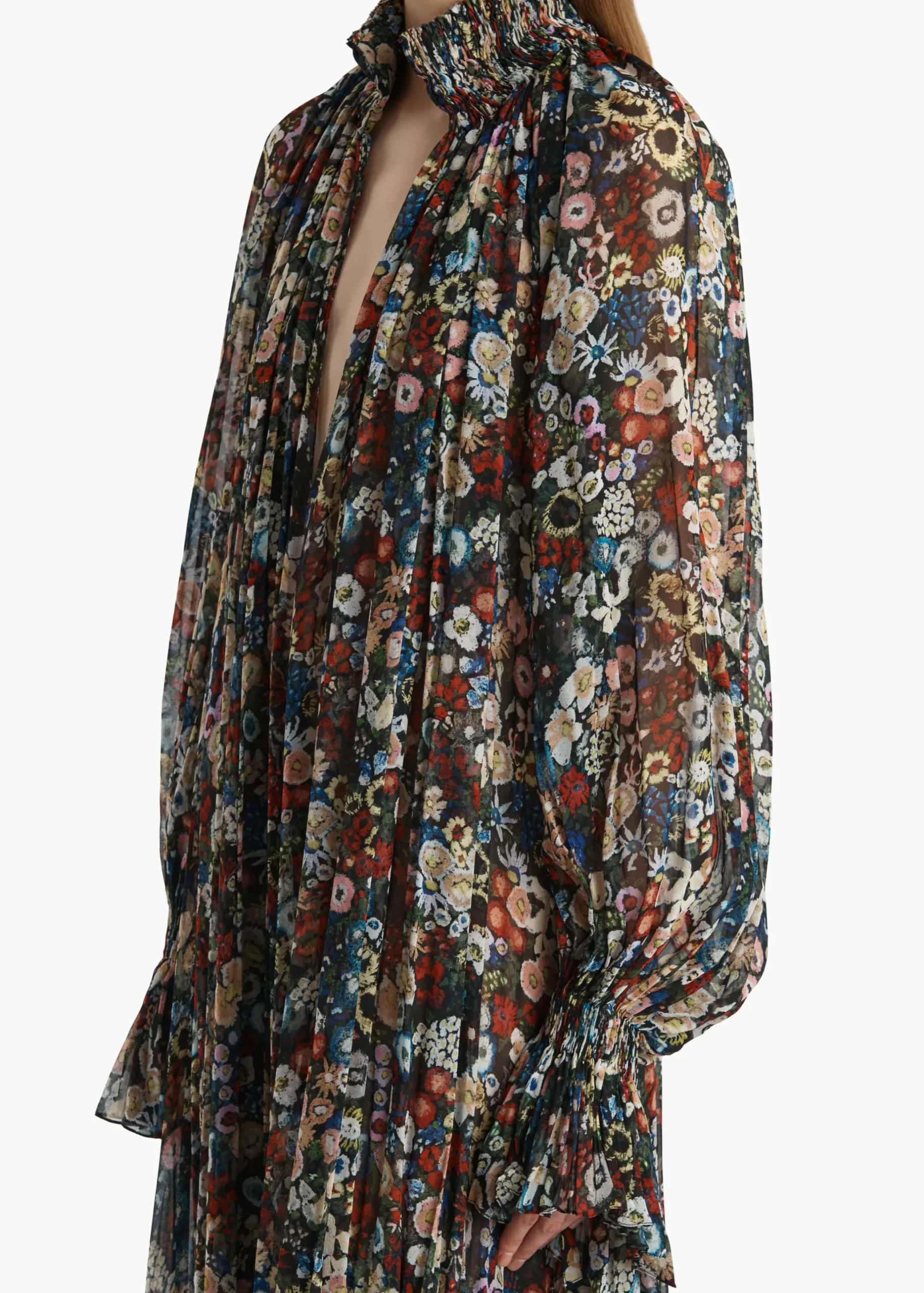 Edgar Dress in Black Multi