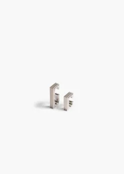 Empire Ear Cuffs in Silver