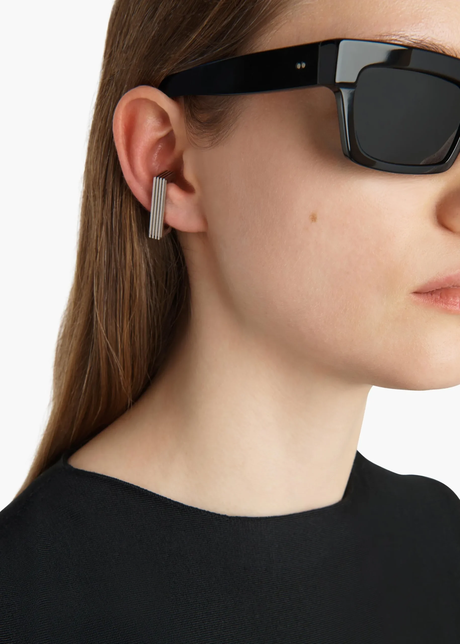 Empire Ear Cuffs in Silver