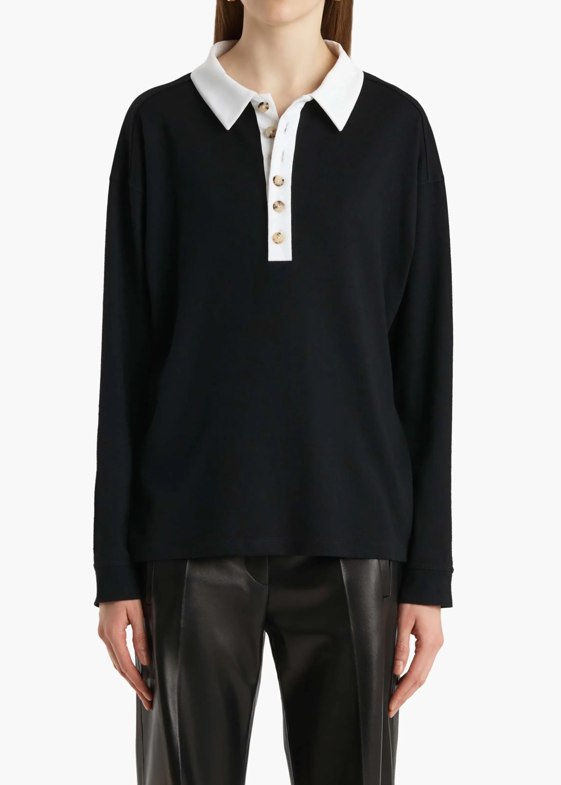 Faithful Top in Black and White
